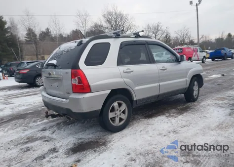 2009 Kia Sportage Ex V6 from USA, damaged, VIN KNDJE723697625450